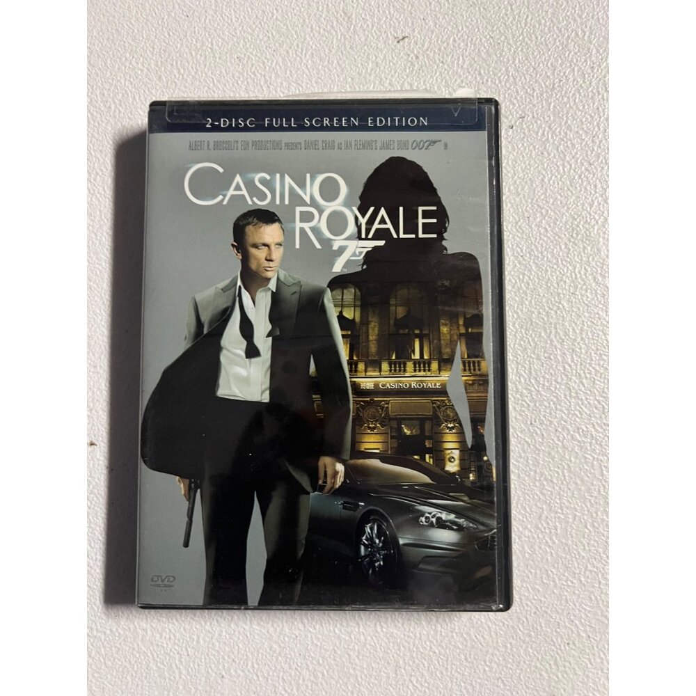 Casino Royale 2006 DVD 2-Disc Full Screen Edition Action Movie Pre-Owned